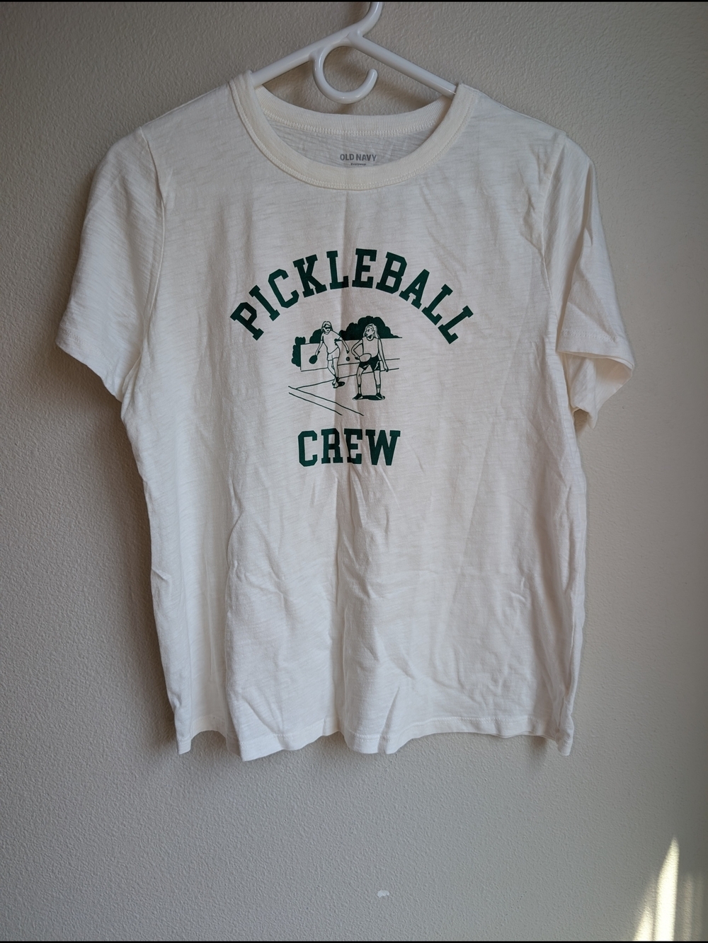 Old Navy "Pickleball Crew" Tee Women's Size M